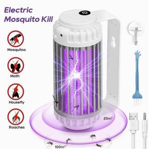 Electric Bug Zapper Fly Mosquito Insect Killer LED Light Trap Pest Control Lamp